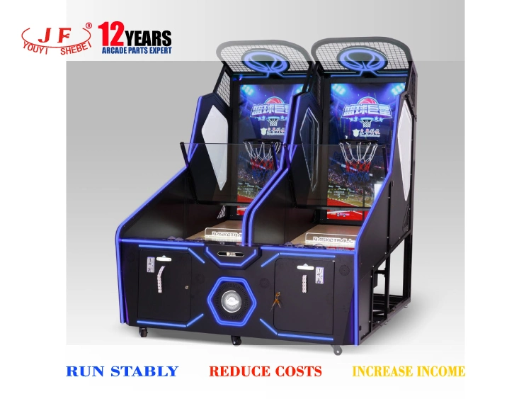 Coin Operated 2 Player Basketball Shooting Arcade Game Machine Indoor Playground Outdoor Playground Basketballstar